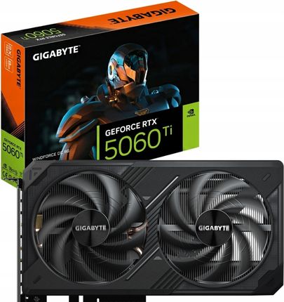 Gigabyte GeForce RTX 5060 Ti Windforce OC 8GB GDDR7 (GV-N506TWF2OC-8GD)