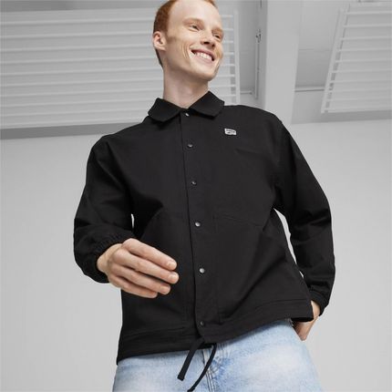 Kurtka męska Puma DOWNTOWN czarna 62369501 - zdjęcie 3