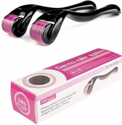 Derma Roller Dermaroller Wałek Mezoterapia 540 Igieł Do Twarzy Ciała 1,0Mm - zdjęcie 2