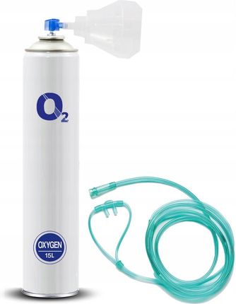 Tlen Inhalacyjny 99% 15L Puszka Kaniula Nosowa Medyczny Oxymed 24 - zdjęcie 4