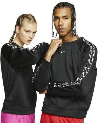 Nike Bluza Nsw Crew Logo Tape Bv3443-010 M Unisex - zdjęcie 3