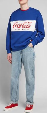 Tommy Hilfiger Bluza Jeans X Coca Cola R. S - zdjęcie 2