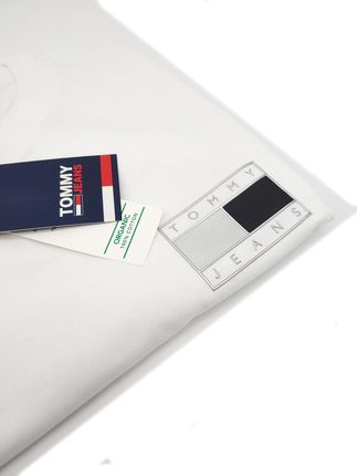 Tommy Hilfiger Stylowa Bawełniana Koszulka Dm0Dm12555 R.S - zdjęcie 2