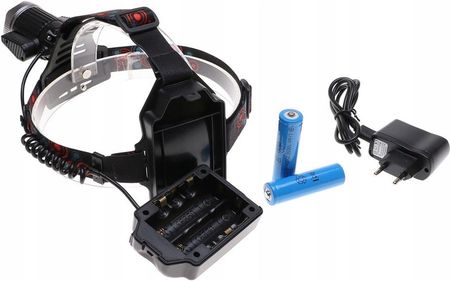 LATARKA Czołowa T6 10W + COB LED ZOOM Czołówka - zdjęcie 4