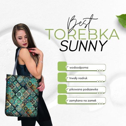 Torebka na ramię shopperka Bertoni Sunny Estera - zdjęcie 3