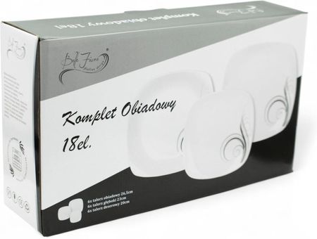 Tragar Komplet Obiadowy Serwis Kwiaty Porcelana Na 6 Osób 18300 - zdjęcie 4