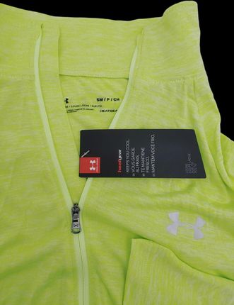 Under Armour Damska Koszulka Tech Twist Z Zamkiem 1/2 1320128291 Sm - zdjęcie 4