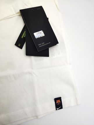 Nike Damska Koszulka Bawełna The Tee Fc Barcelona Swoosh Club Cw4048133 M - zdjęcie 3