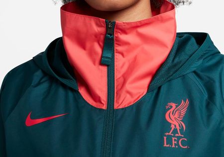 Nike Damska Kurtka Wiatrówka Podszewka Liverpool F.C. Awf Loose Fit Dm3001-375 M - zdjęcie 4