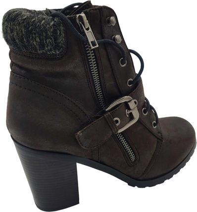 Justfab Botki Czarne Orquidia 38,5 - zdjęcie 3