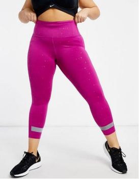 Nike Air Legginsy Fuksja Plus Dri-Fit Da3114564 1X - zdjęcie 2
