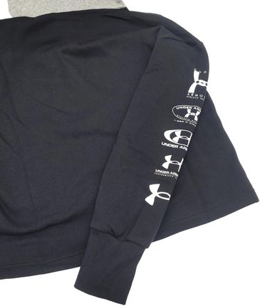 Under Armour Bluza Damska Rival Fleece Loose Krótka 1362613001 Sm - zdjęcie 3