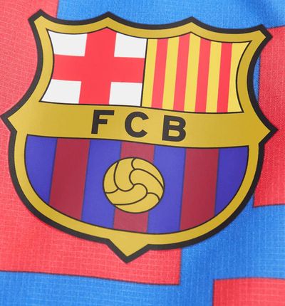 Nike Kurtka Damska - Fc Barcelona Wiatrówka Z Podszewką Niebieska Rozmiar L Loose Fit Dn3845-403 - zdjęcie 4