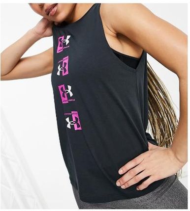 Under Armour Live Ua Repeat Muscle Tank 1360836001 Sm - zdjęcie 4