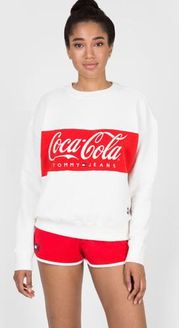 Tommy Hilfiger Bluza Jeans X Coca Cola Biała R. Xs - zdjęcie 2