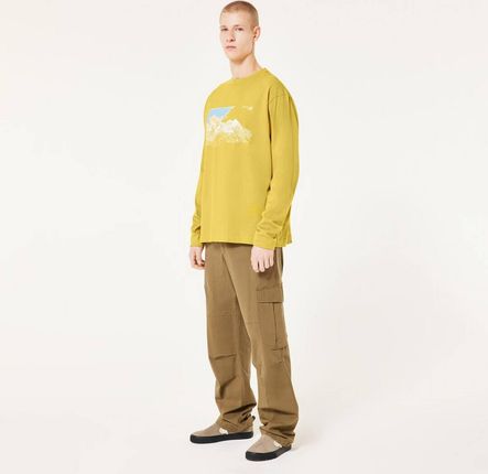 Longsleeve męski Oakley WIRED MTN żółty FOA406859-50Q - zdjęcie 3