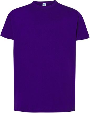 T-shirt JHK TSRA 150 - męski z krótkim rękawem wzmocniony lycrą ściągacz, 100% bawełna, 155-160g - złoty 4XL - zdjęcie 2