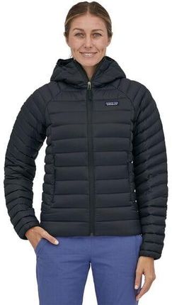 Kurtka puchowa damska Down Sweater Hoody Black (M) - zdjęcie 4