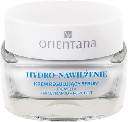 Orientana Hydro-Nawilżenie Krem regulujący sebum Tremella Niacynamid Pore out 50 ml - zdjęcie 3