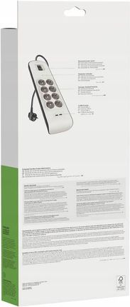 Belkin 900J, 8 gniazd 2m (BSV804VF2MV2) - zdjęcie 3