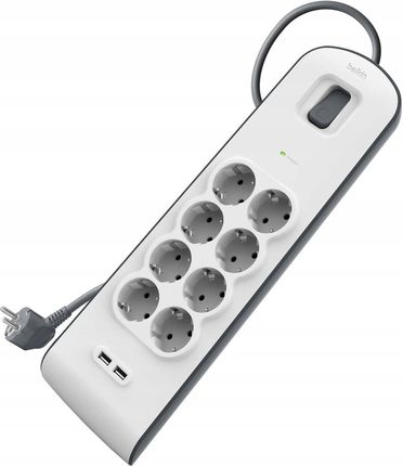 Belkin 900J, 8 gniazd 2m (BSV804VF2MV2) - zdjęcie 2