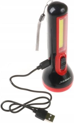 LATARKA Akumulatorowa Ładowana USB LED 3W COB 1855 - zdjęcie 2