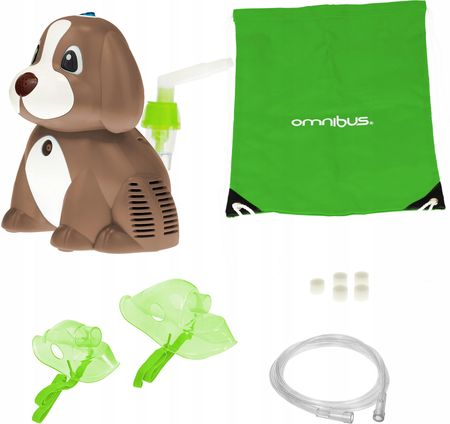 Omnibus Inhalator Nebulizator Puppy Br-Cn171 Brown Plecak - zdjęcie 4
