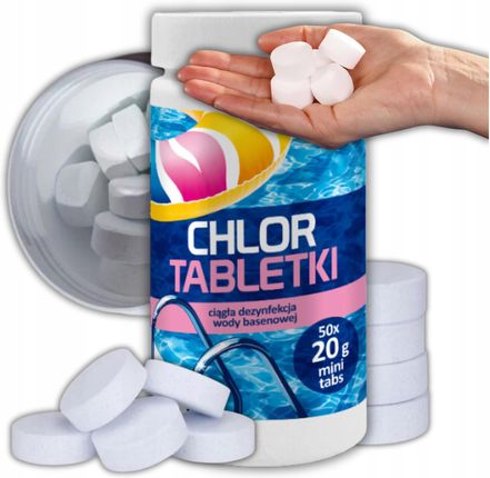 Gamix Chlor Do Basenu Tabletki 1Kg Tabletka 20G Chemia Basenowa Przewodnik - zdjęcie 3