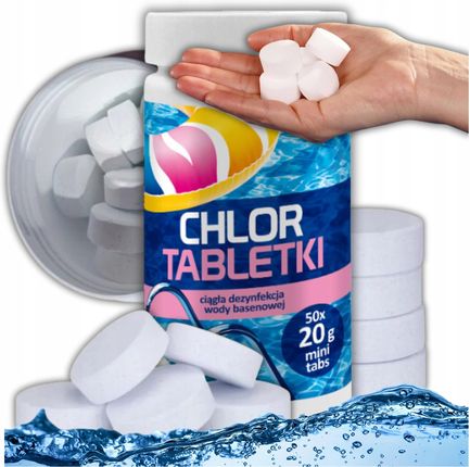 Gamix Chlor Do Basenu Tabletki 1Kg Tabletka 20G Chemia Basenowa Przewodnik - zdjęcie 5