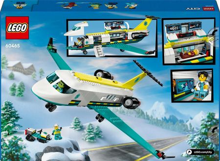 LEGO City 60465 Samolot pogotowia ratunkowego - zdjęcie 4