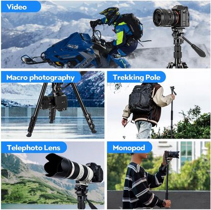 Fotopro Statyw do wideo 200 cm - zdjęcie 3