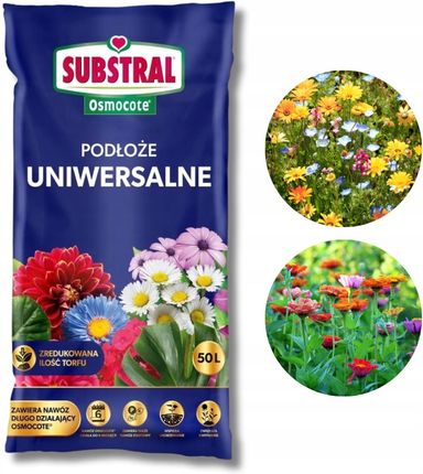 Substral Osmocote Ziemia Gotowe Podłoże Uniwersalne 50L 1824423544 - zdjęcie 2
