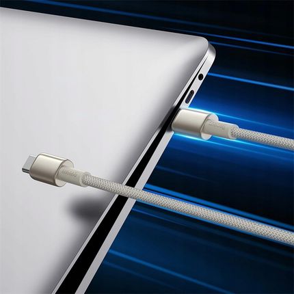 Baseus Tungsten Gold Usb C 100W 2M Złoty - zdjęcie 2