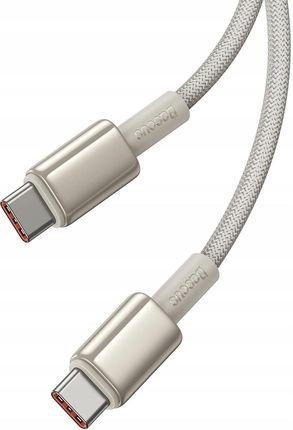 Baseus Tungsten Gold Usb C 100W 2M Złoty - zdjęcie 3