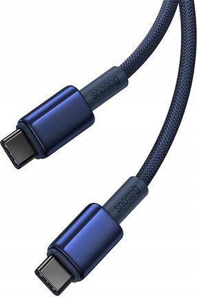 Baseus Tungsten Gold Usb C 100W 1M Granatowy - zdjęcie 5