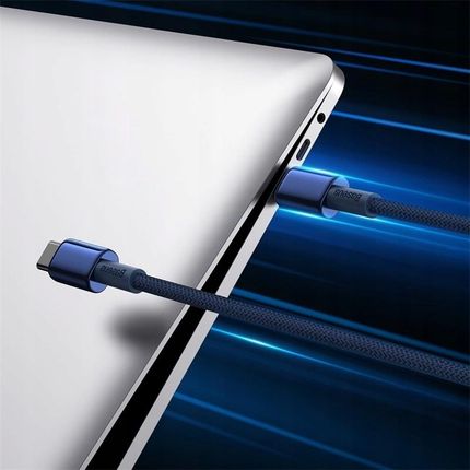 Baseus Tungsten Gold Usb C 100W 1M Granatowy - zdjęcie 4