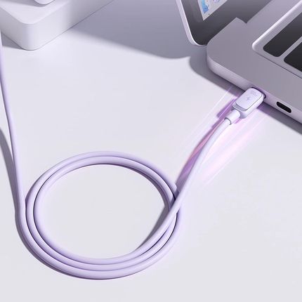 Joyroom Multi Color Series A14 Usb C 100W 1 2M Fioletowy - zdjęcie 2