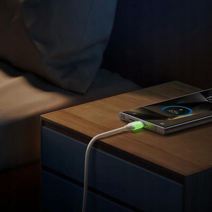 Joyroom S A53 3A Usb A C Z Fluorescencyjną Końcówką 2 M Beżowy - zdjęcie 6