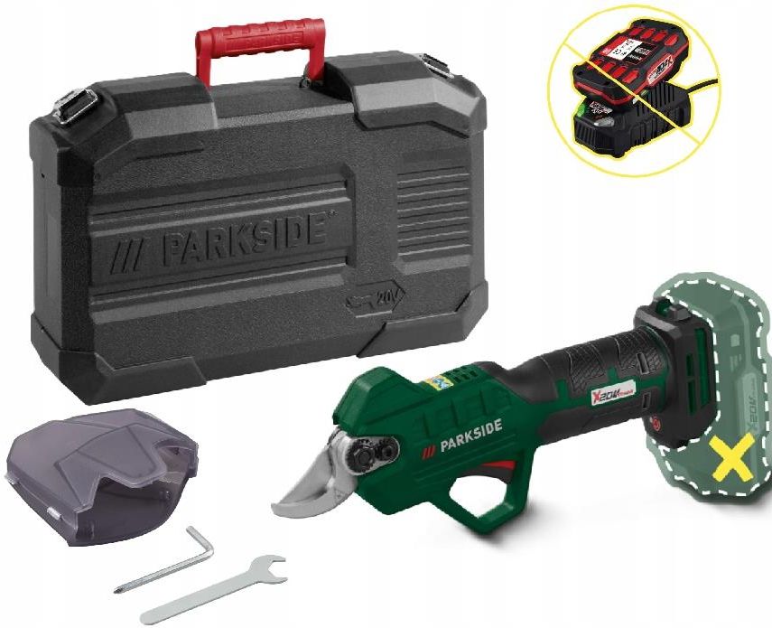 Zdjęcie Parkside Akumulatorowe Nożyce Do Gałęzi Paas 20-Li B1 20V Sekator 1825191175 - Limanowa