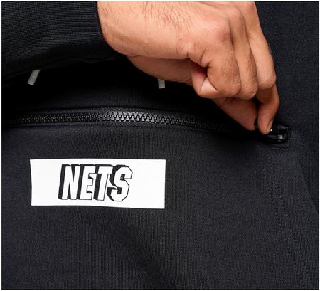 Bluza Nike Brooklyn Nets Courtside DN9143-010 L - zdjęcie 2