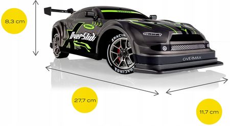 Overmax Samochód Do Driftu Zdalnie Sterowany 4X4 Led 20Km H 40Min Koła Zapasowe Tor - zdjęcie 2