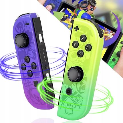 Zree Joycon do Nintendo Switch fioletowy/zielony - zdjęcie 3