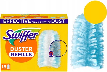 Swiffer Duster Miotełki Do Kurzu Przyciągające Wkłady Wymienne 2x18 Szt - zdjęcie 3
