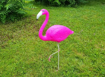 Figura Ozdobna Flaming Duży Różowy H: 90cm - zdjęcie 3
