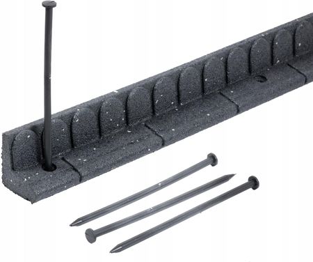Multy Home Obrzeże Ogrodowe Trawnikowe Do Kosiarki 120cm Szare Ułatwia Koszenie