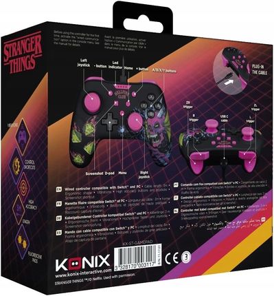 Konix Stranger Things HELLFIRE Nintendo Switch/PC - zdjęcie 4