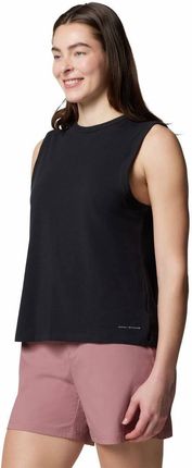 Tank top treningowy damski Columbia SUN TREK II czarny 2119693010 - zdjęcie 2