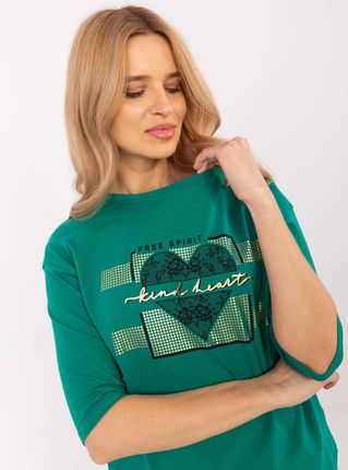 Bluzka Zielony - zdjęcie 2