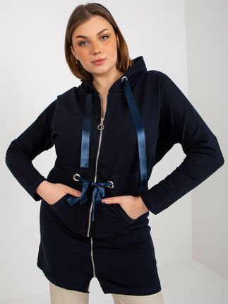 Bluza Granatowy - zdjęcie 2