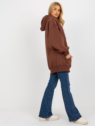 Bluza Ciemny brązowy - zdjęcie 2